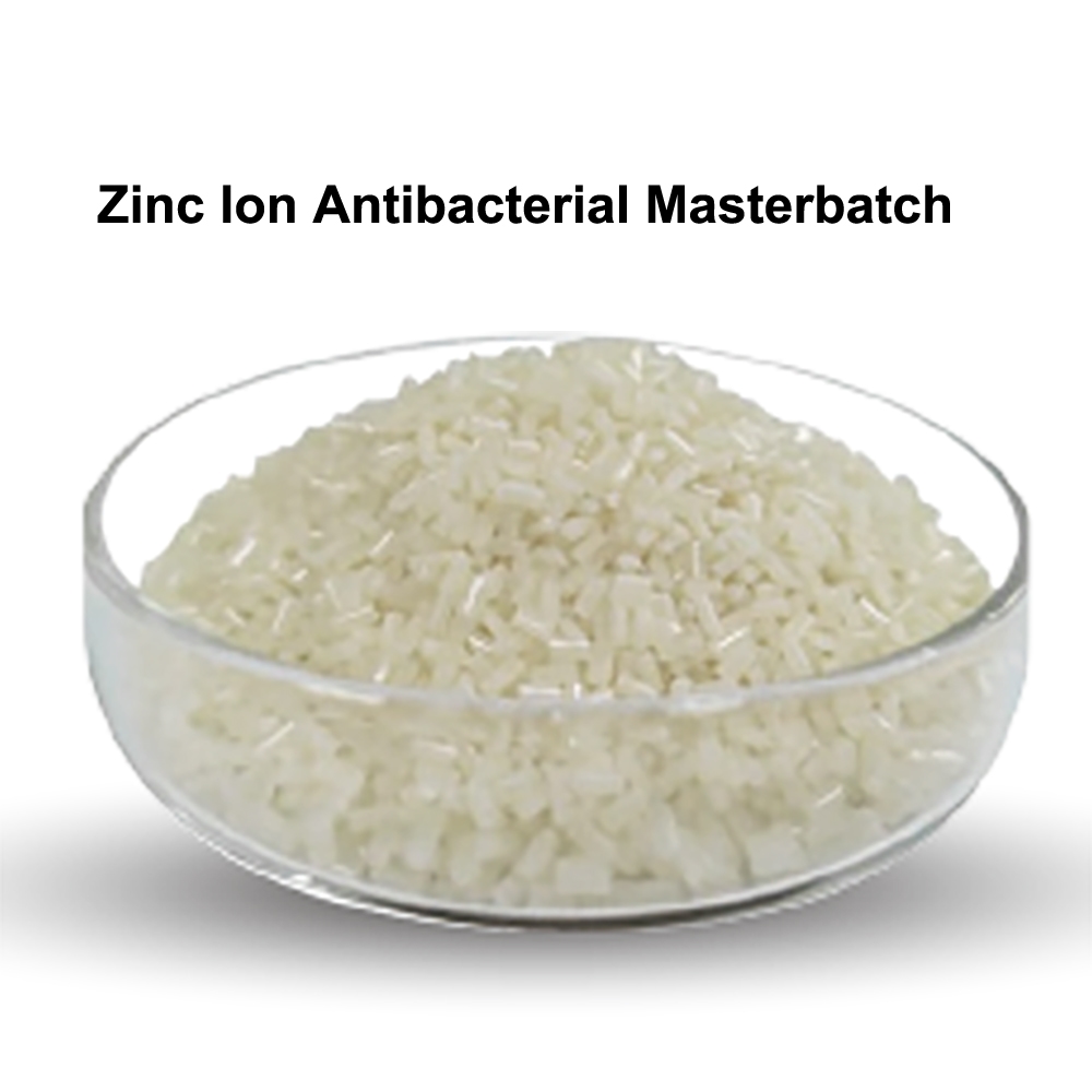 Зауыттық көтерме PE PP EVA PA PBAT PET Түсті Masterbatch 15 Zinc Ion Antibacterial Masterbatch